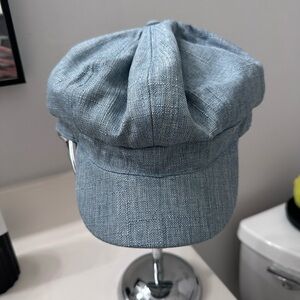 Stylish Blue Newsboy Cap